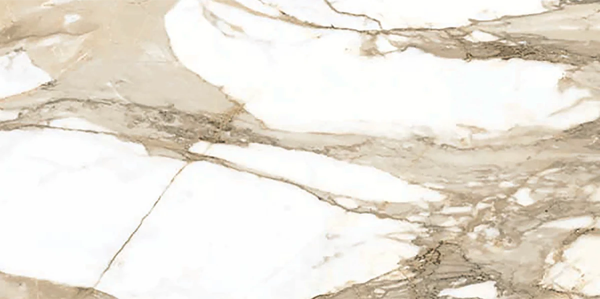 Classica Crema Matte / Polished Porcelain Floor · 12 × 24 in.