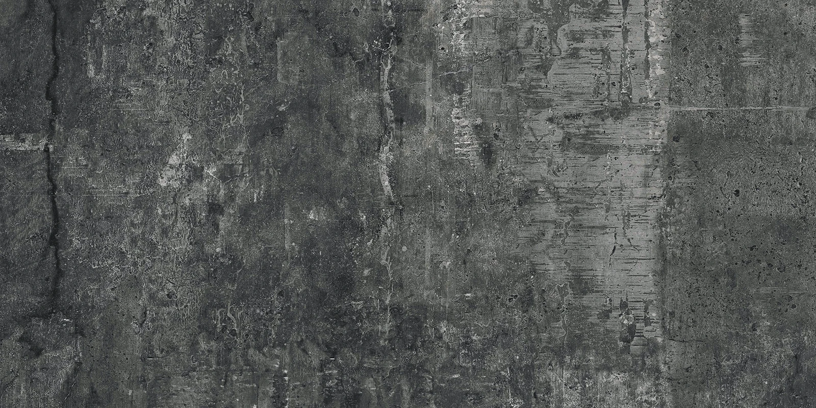 Simply Concrete Dark Gray Porcelain Floor · 12 × 24 in.