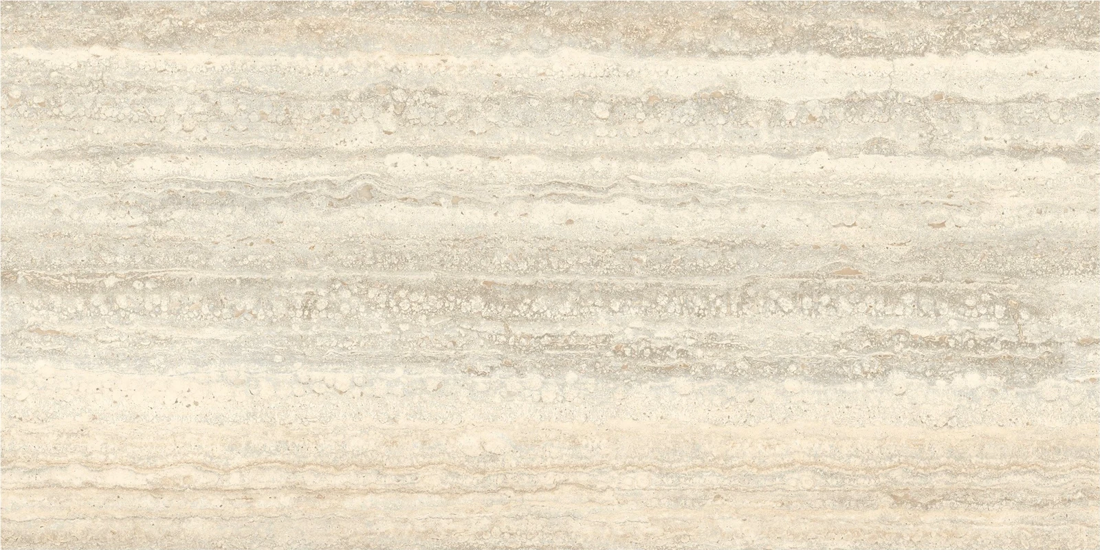 Travertino Beige Porcelain Floor · 12 × 24 in.